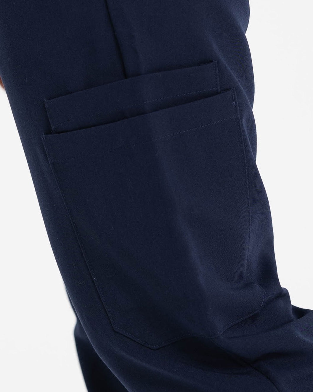 Men's Cargo Scrub Pants in Navy